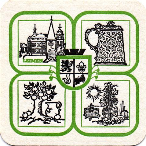 leimen hd-bw leimen 1a (quad185-m wappen-schwarzgrn)